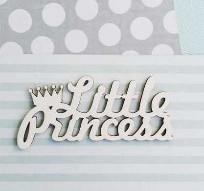 Чипборд WoodCraft "Little Princess"