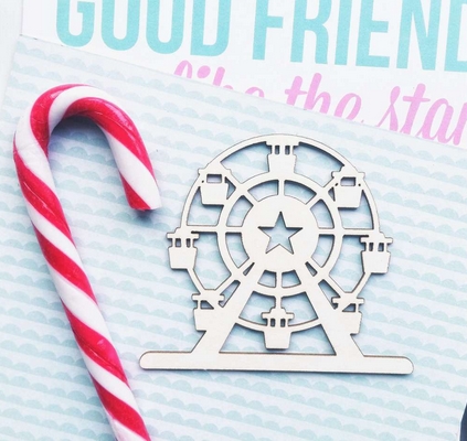 Чипборд WoodCraft "Колесо обозрения"