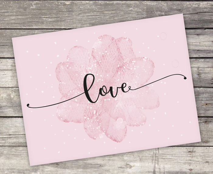Открытка "Love"