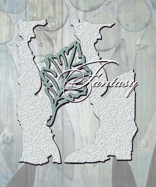 Ножи для вырубки Fantasy "Скелетированный лист 1"