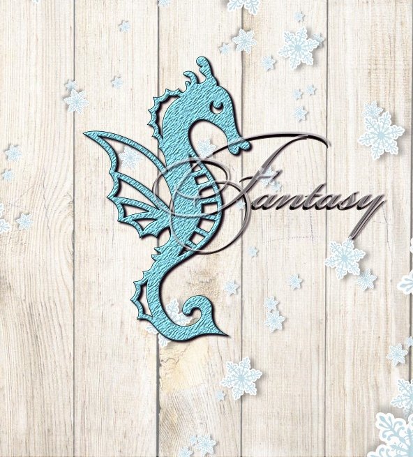 Ножи для вырубки Fantasy "Морской конек 2"