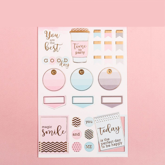 Вырубка из картона с фольгированием Артузор "Magic smile"