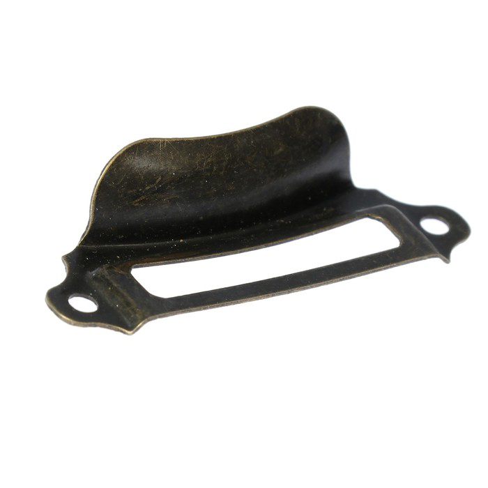 Металлическая рамочка с ручкой для шкатулки/коробки (738)