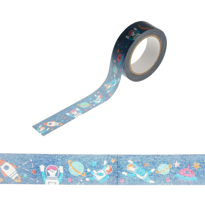 Бумажный скотч "Космос"