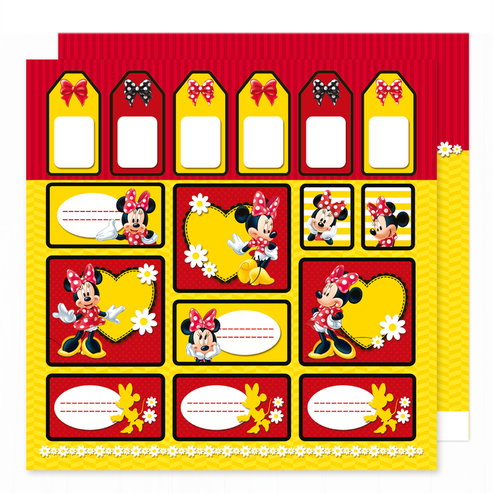 Бумага для скрапбукинга АртУзор "Мечтай", Минни Маус (ART701)