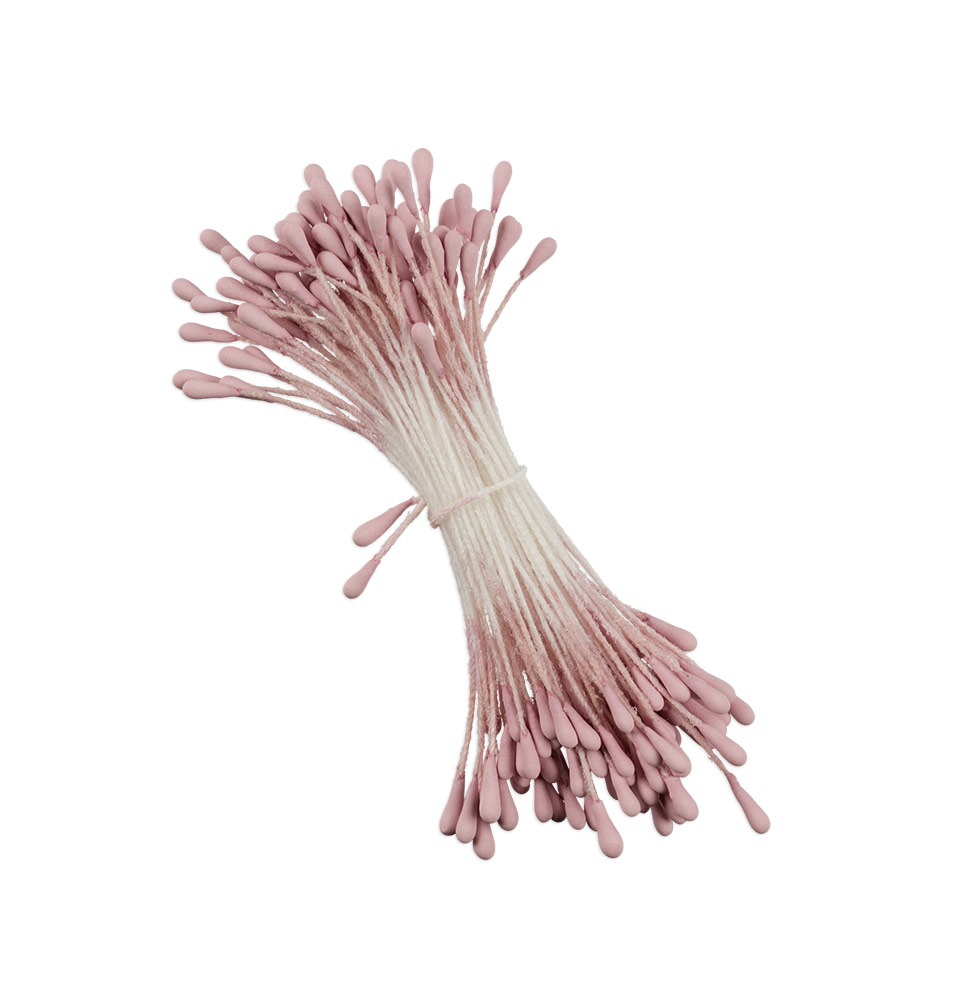 Тычинки Florico матовые ровные, цвет розово-сиреневый