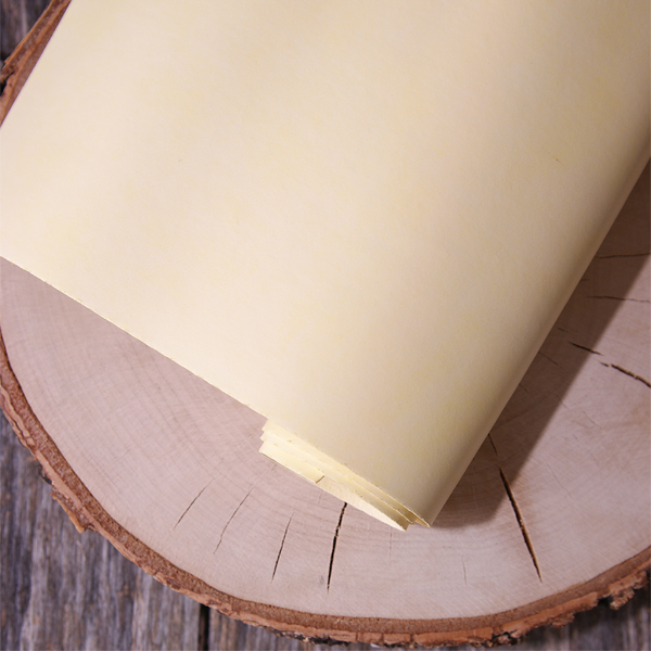 Кожзам переплётный (кожа искусственная) MrPainter, цвет №8, пастельный жёлтый