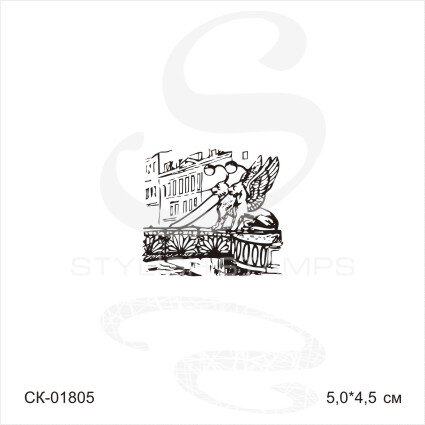 Штамп Stylish Stamps "Сфинксы"