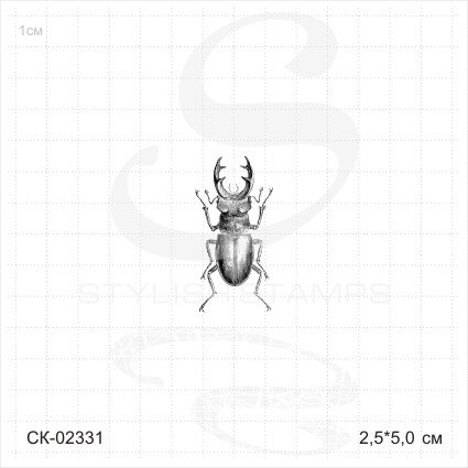 Штамп Stylish Stamps "Жук короед"