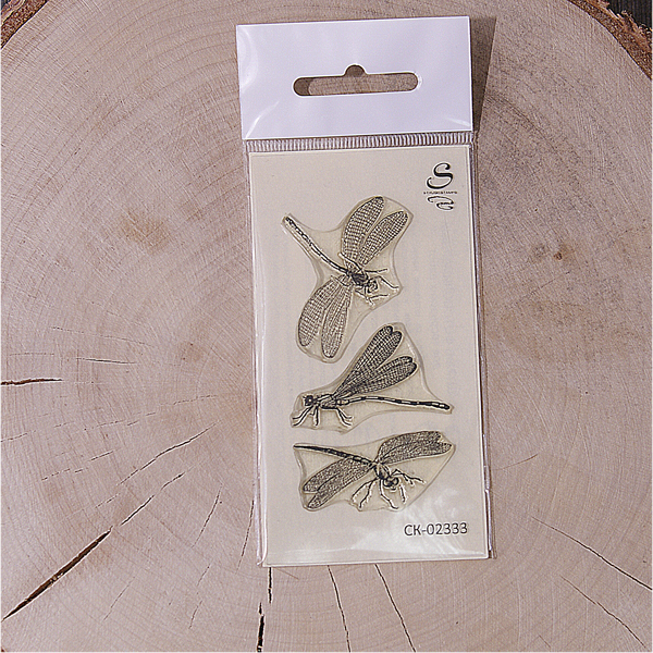 Штамп Stylish Stamps "Набор 3 Стрекозы мал"