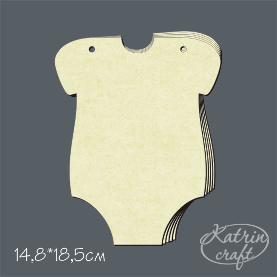 Заготовка для альбома из чипборда "Боди" А5