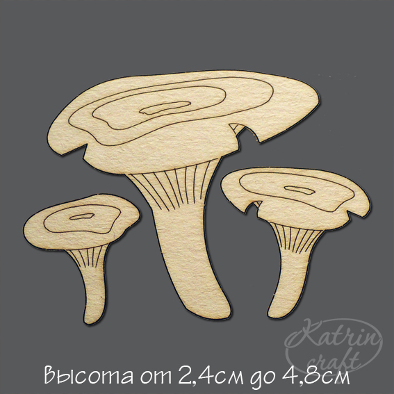 Чипборд "Лисички от 2,4см до 4,8см"