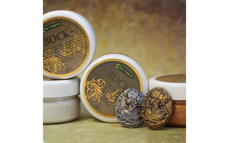 Декоративный воск Craft Premier, серебро, 50 гр