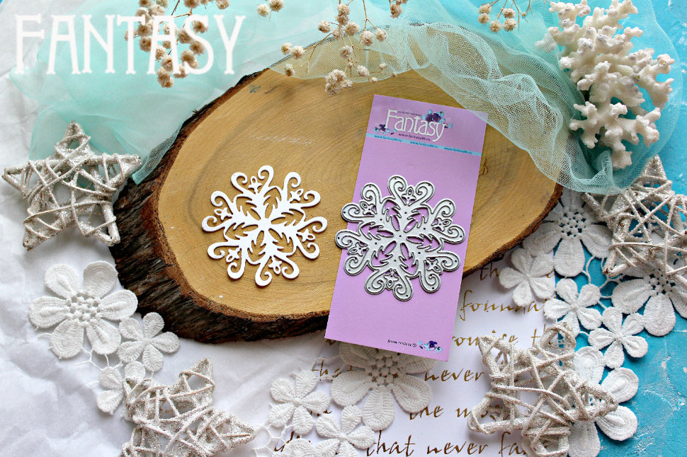 Ножи для вырубки Fantasy "Снежинка-салфетка 2 -2018"