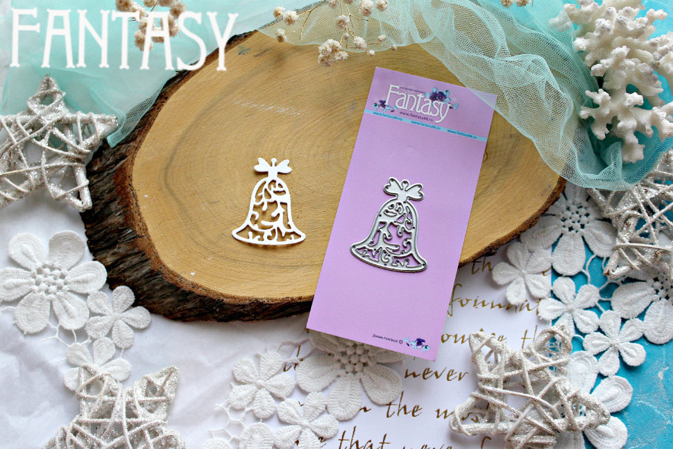 Нож для вырубки Fantasy "Елочная игрушка колокольчик"