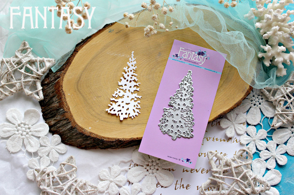 Нож для вырубки Fantasy "Елочка-2018"