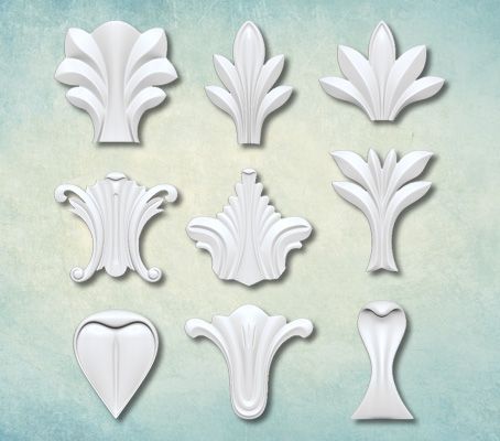 Молд Просвет набор "Декоративные элементы"