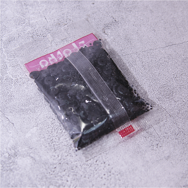 Пайетки Zlatka "Чёрный"