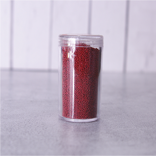 Микробисер Zlatka. Цвет красный