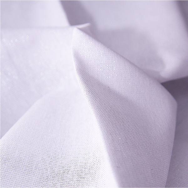 Ткань лоскутная 50 х 55 см "ESSEX METALLIC ", белый кристалл