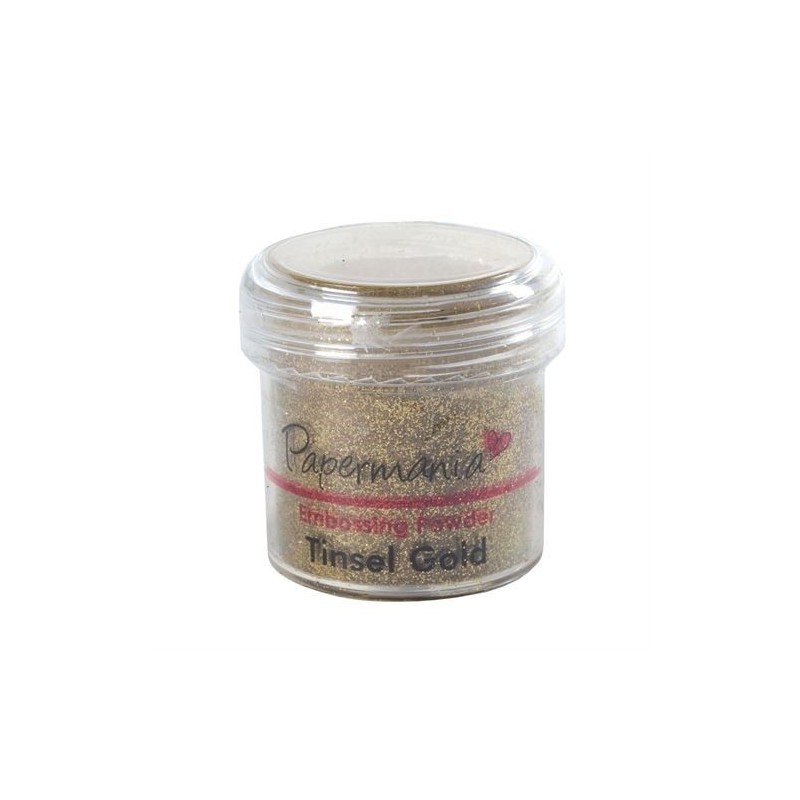 Пудра для эмбоссинга Papermania, золото с блёстками