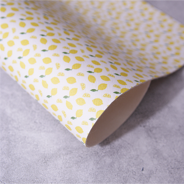 Кожзам 33 х 20 см "Лимоны"