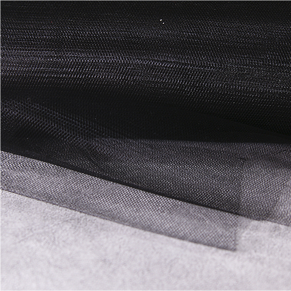 Тюль-сетка 15 см, цвет чёрный