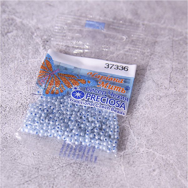 Бисер Preciosa, цвет бл.голубой