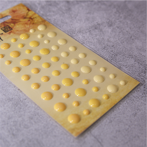 Эмалевые точки (дотс) , цвет жёлтый