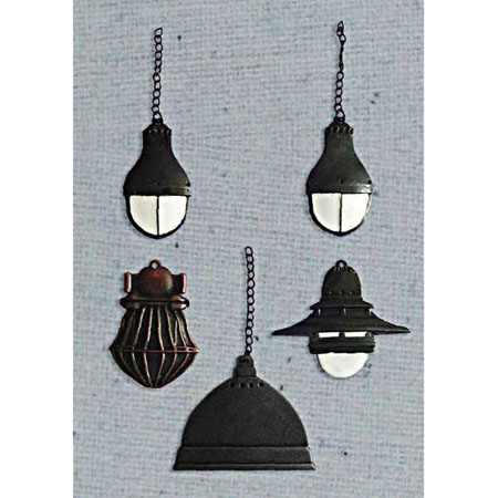 Набор металлических украшений Prima Junkyard "Лампы"