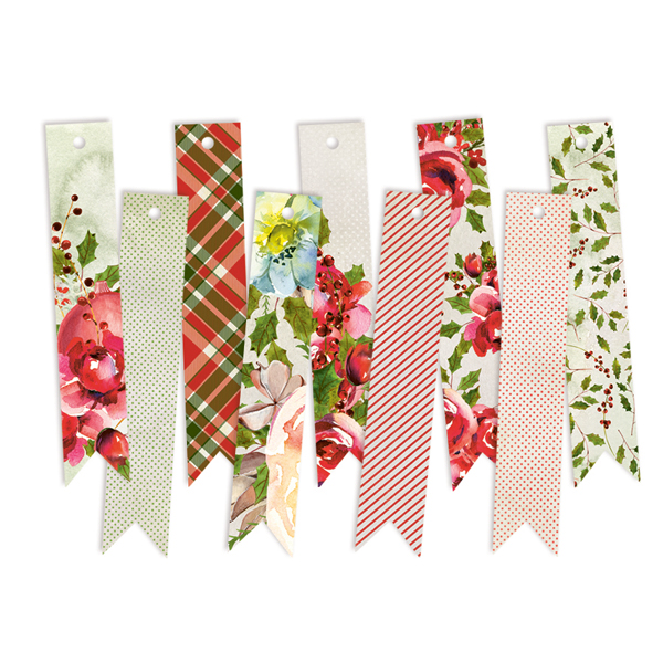 Набор флажков P13 "Rosy Cosy Christmas 03"