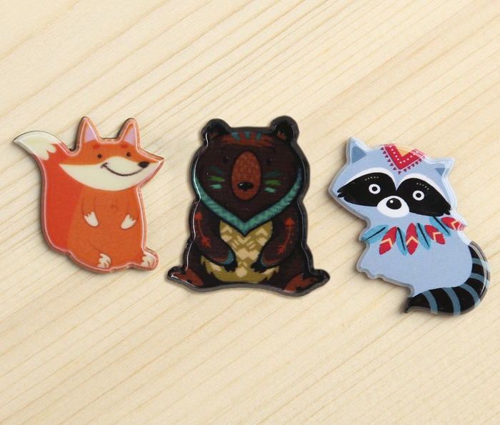 Набор пластикового декора Артузор "Зверинец"