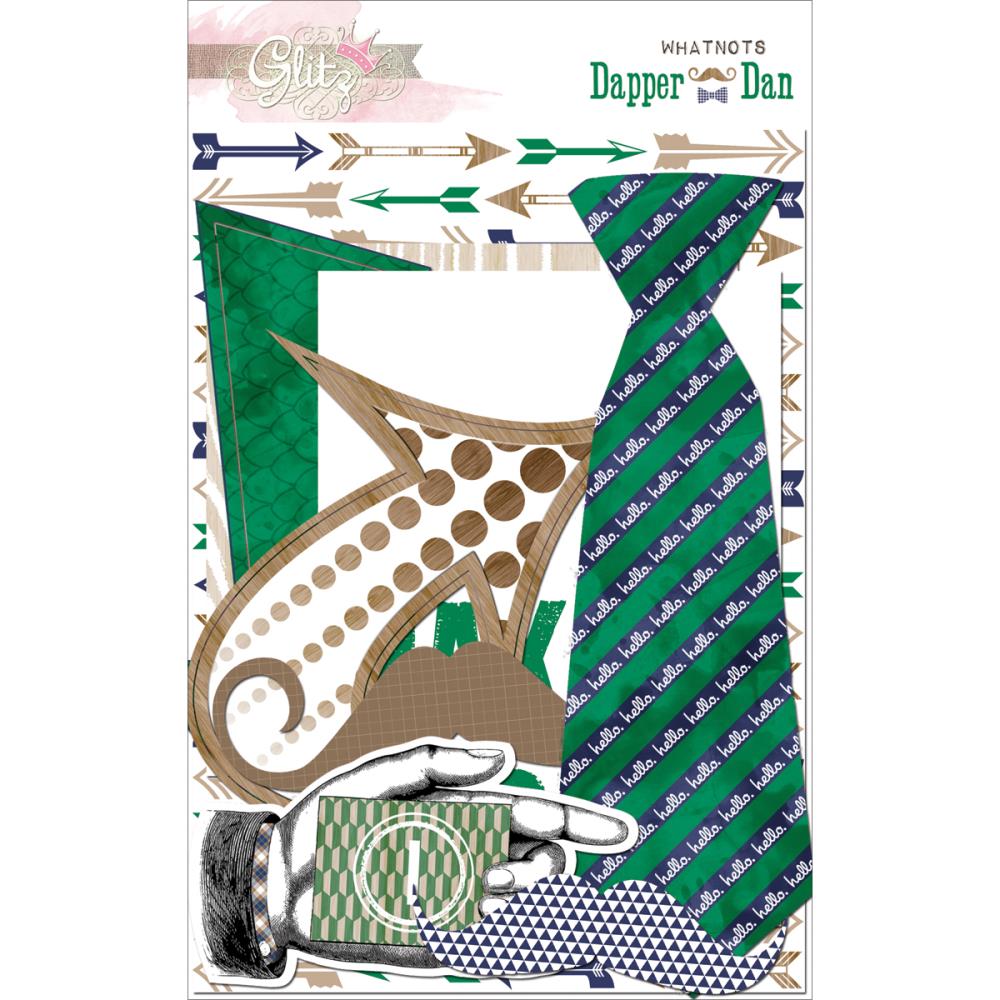 Набор вырубки из картона Glitz "Dapper Dan"
