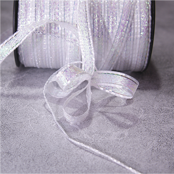 Тесьма 1 см для бантов, цвет единорог