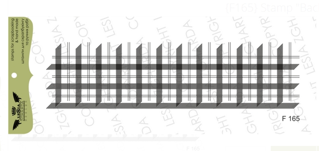 Штамп Lesia Zgharda "Фоновый клетка"