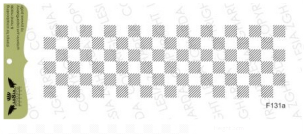 Штамп Lesia Zgharda "Фоновый шахматы"