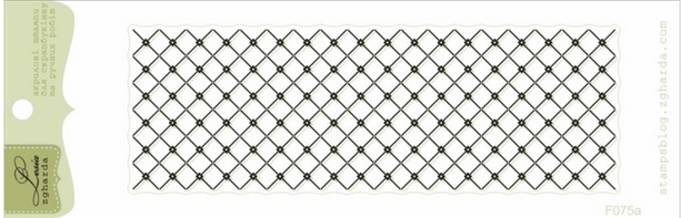 Штамп Lesia Zgharda "Фоновая сетка"