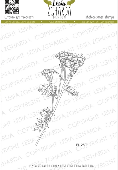 Штамп Lesia Zgharda "Танацетум"