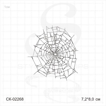 Штамп Stylish Stamps "Разбитое стекло большое"