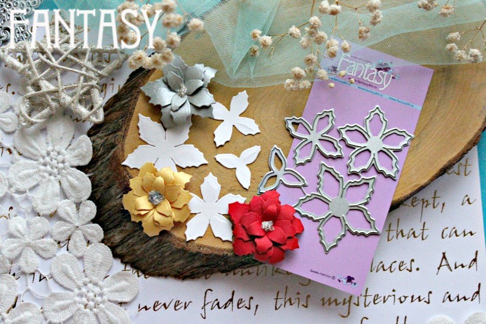 Ножи для вырубки Fantasy "Пуансеттия 2"