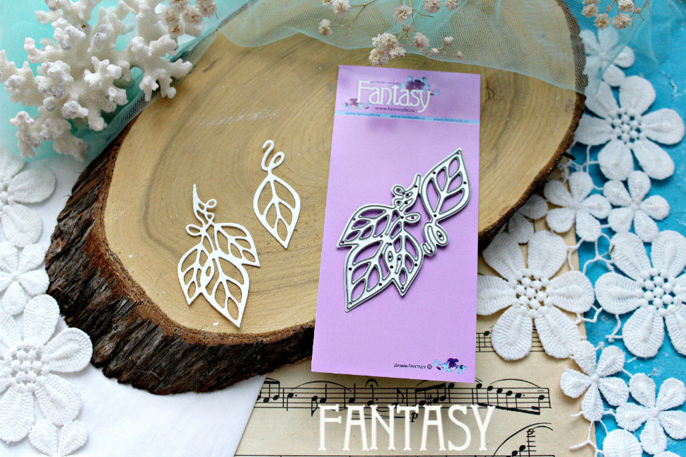 Ножи для вырубки Fantasy "Скелетированные листики"