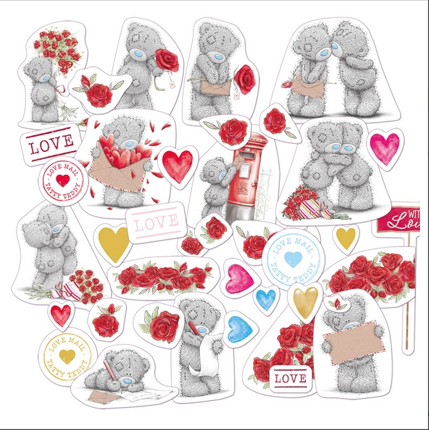 Вырубка из картона MrPainter "Письма о любви"