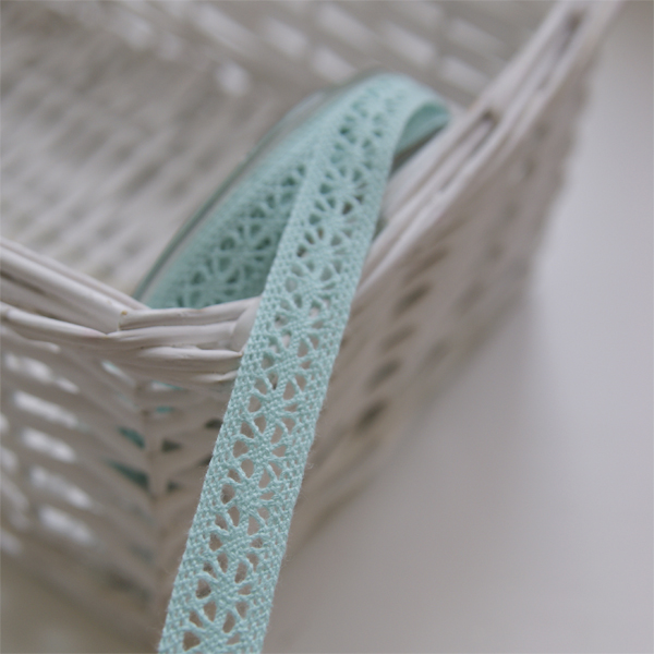 Кружево вязаное 15 мм , цвет мятный (944676)