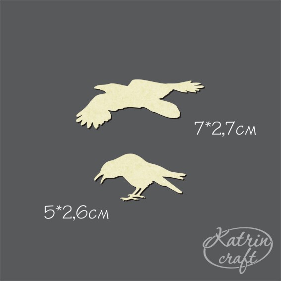 Чипборд "Вороны москвички"