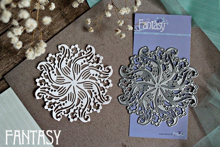 Нож для вырубки Fantasy салфетка «Горошковый вальс»