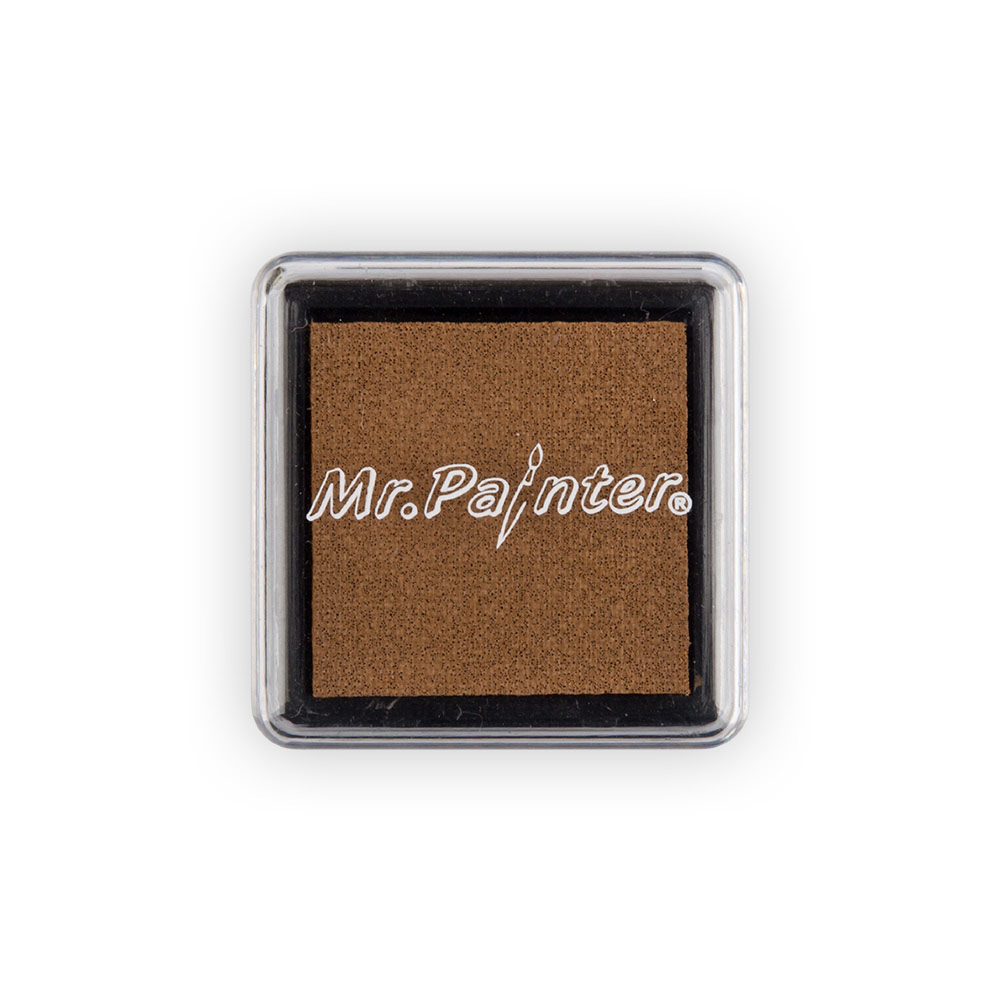 Штемпельная подушечка MrPainter, цвет светло-коричневый