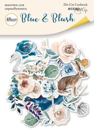 Набор картонной вырубки ScrapМир "Blue & Blush"
