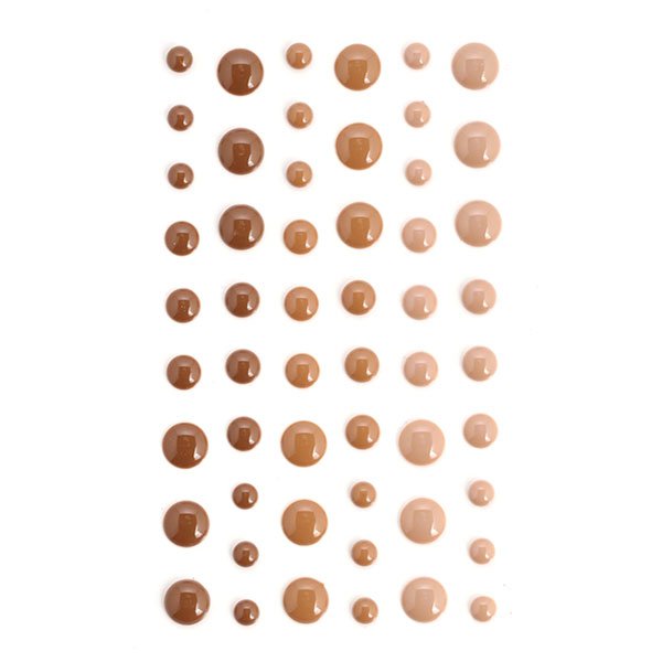 Эмалевые точки "Шоколадные"