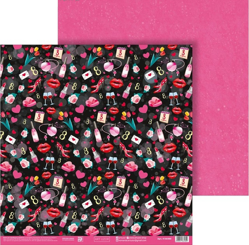 Бумага для скрапбукинга АртУзор "Женские штучки" (ART766)