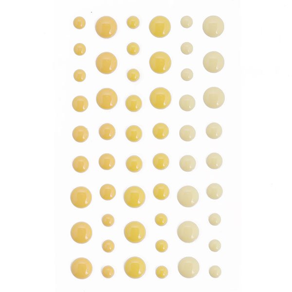 Эмалевые точки "Оттенки жёлтого"